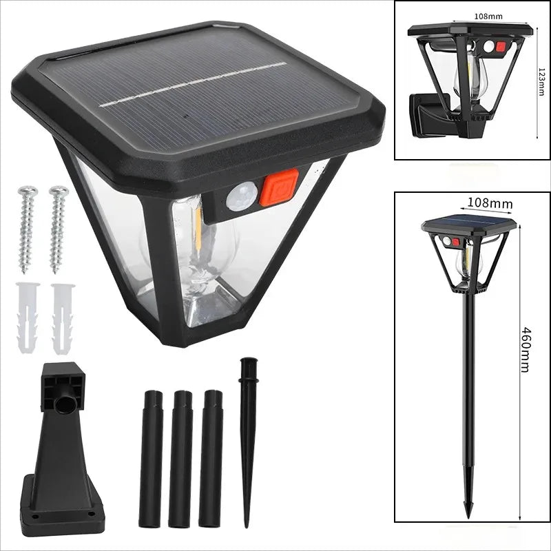 Brightguard Solar Motion-Sensor Light Waterproof ABS