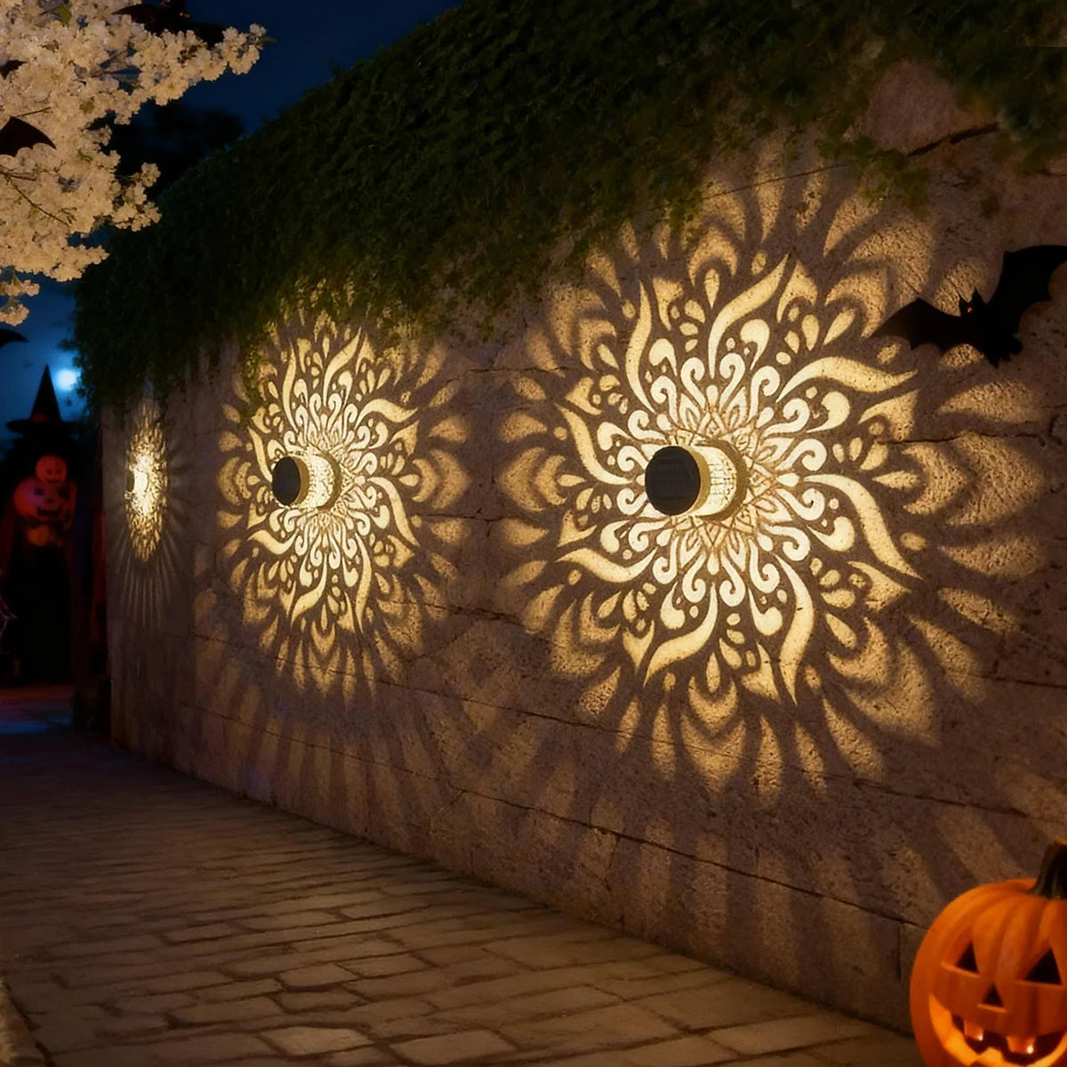 Solar Lantern Wall Lamp 1Pcs Iron Contemporary Design