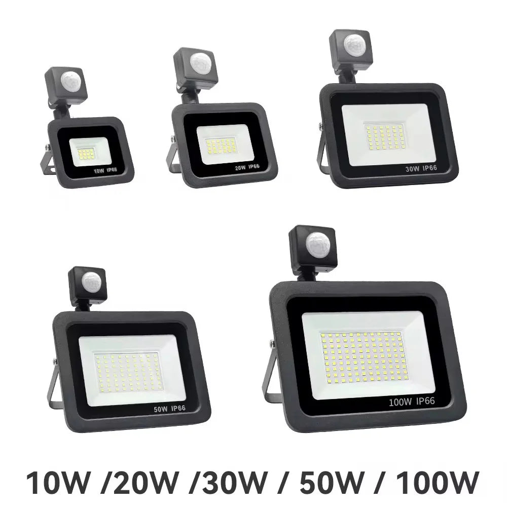 Brightguard LED Floodlight with PIR Motion Sensor 100W IP66