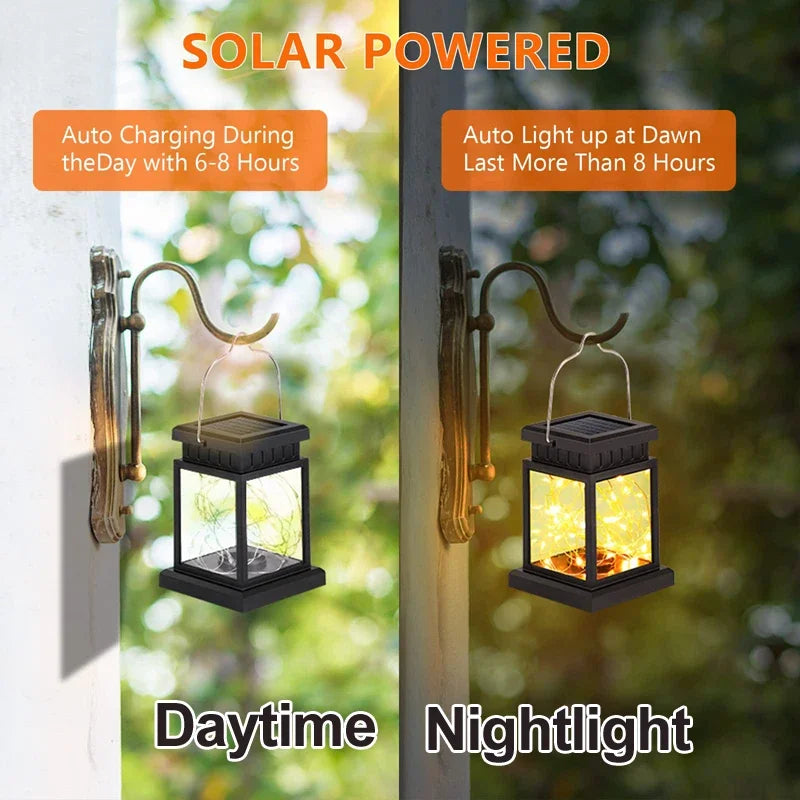 Brightguard Solar LED Outdoor Floor Lanterns Black ABS Decor
