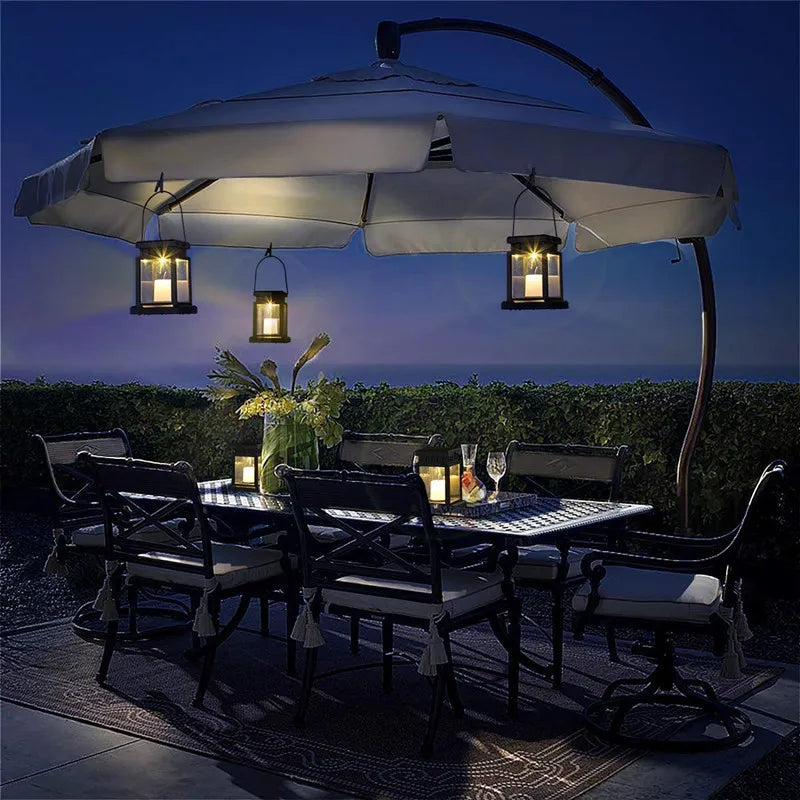 Brightguard Solar Hanging Lantern for Outdoor Decor