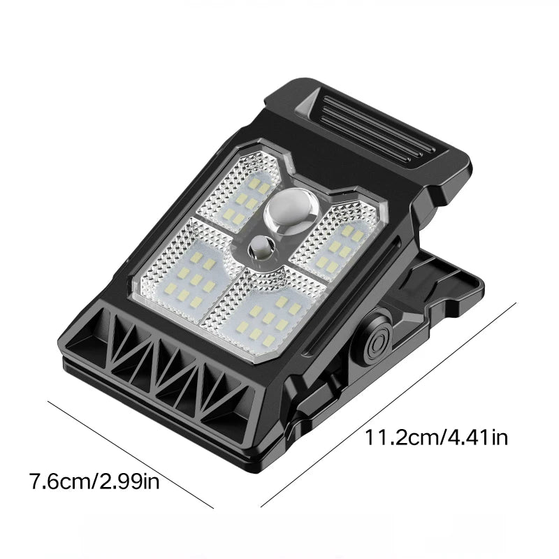 Solar Motion-Sensor Wall Light with 270° Wide Angle