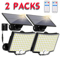 Solar Motion Sensor Flood Light 106 LED 3500 LM