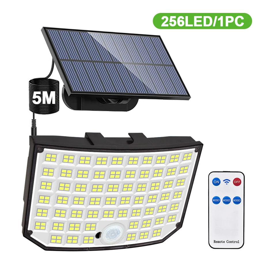 Brightguard Solar Motion Sensor Light 328/348 LED IP65 Waterproof