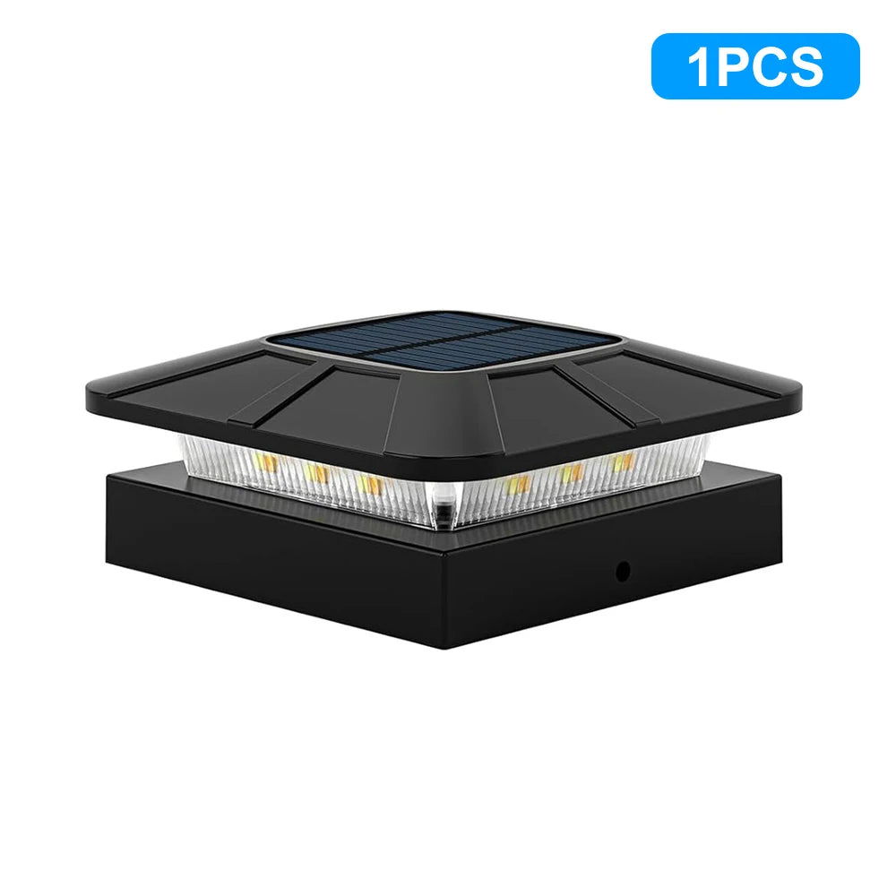 Brightguard Solar Post Cap Lights 4x4 Waterproof LED