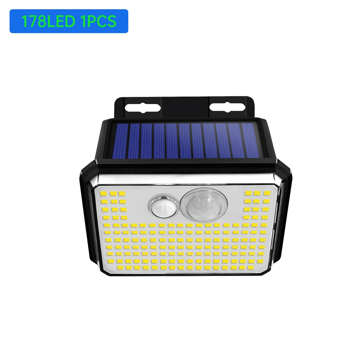 Solar Motion Sensor Wall Light with 148 LEDs and IP65 Rating