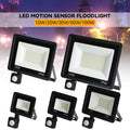 LED PIR Motion Sensor Floodlight 100W Outdoor Wall Light