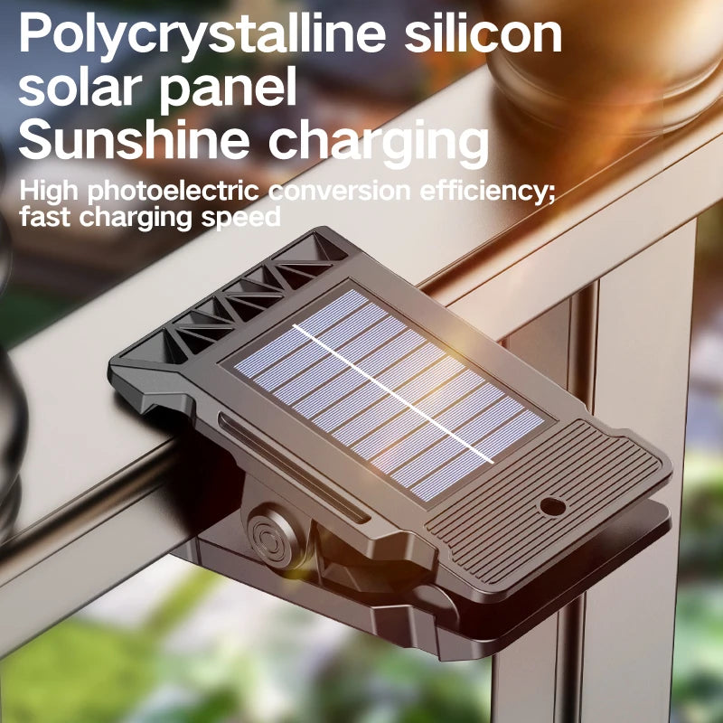 Solar Motion-Sensor Wall Light with 270° Wide Angle