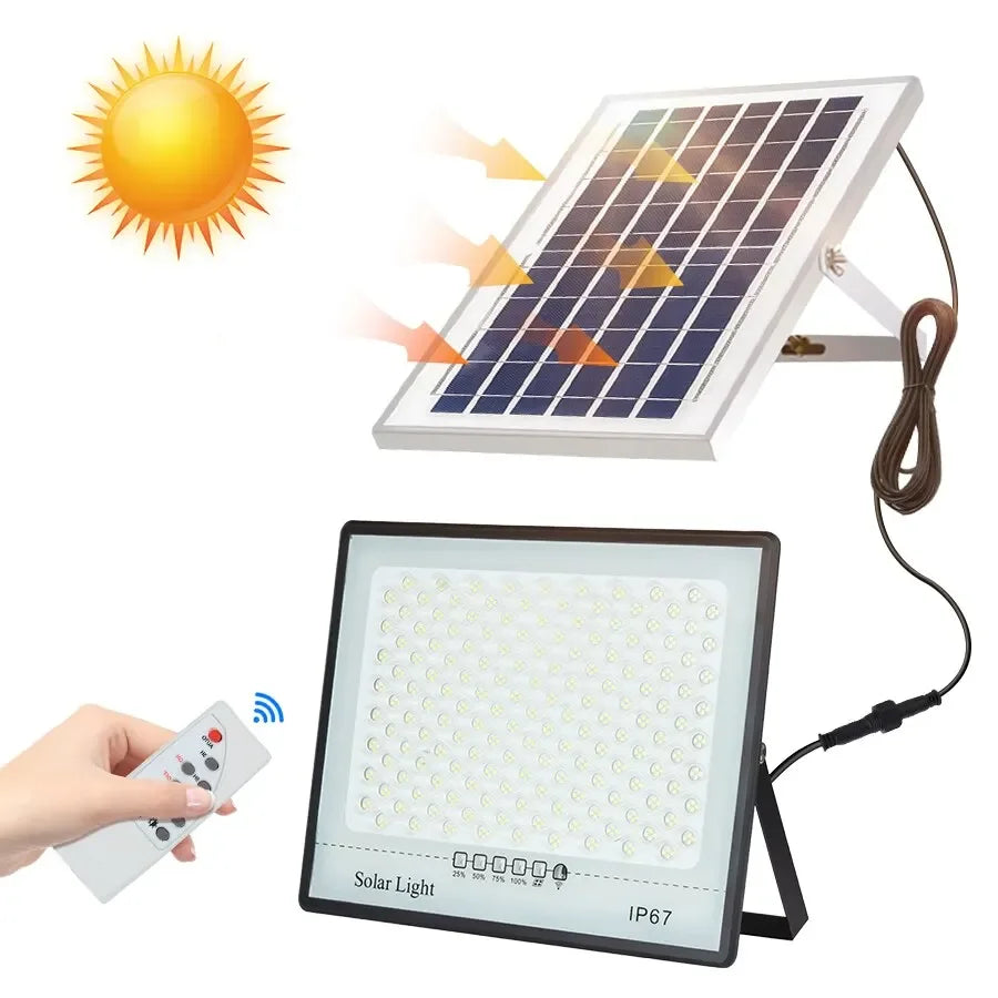 Brightguard Solar Garden Spotlight IP67 Waterproof Emergency Light