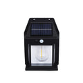 Solar Motion Sensor Wall Light Set IPX65 Outdoor Security