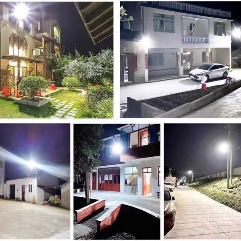 Solar Motion-Sensor LED Light 500000LM 12V ABS Outdoor