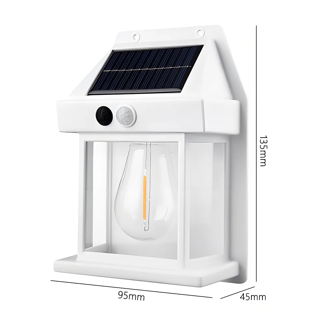 Brightguard Solar Motion-Sensor Wall Light IP65 Waterproof