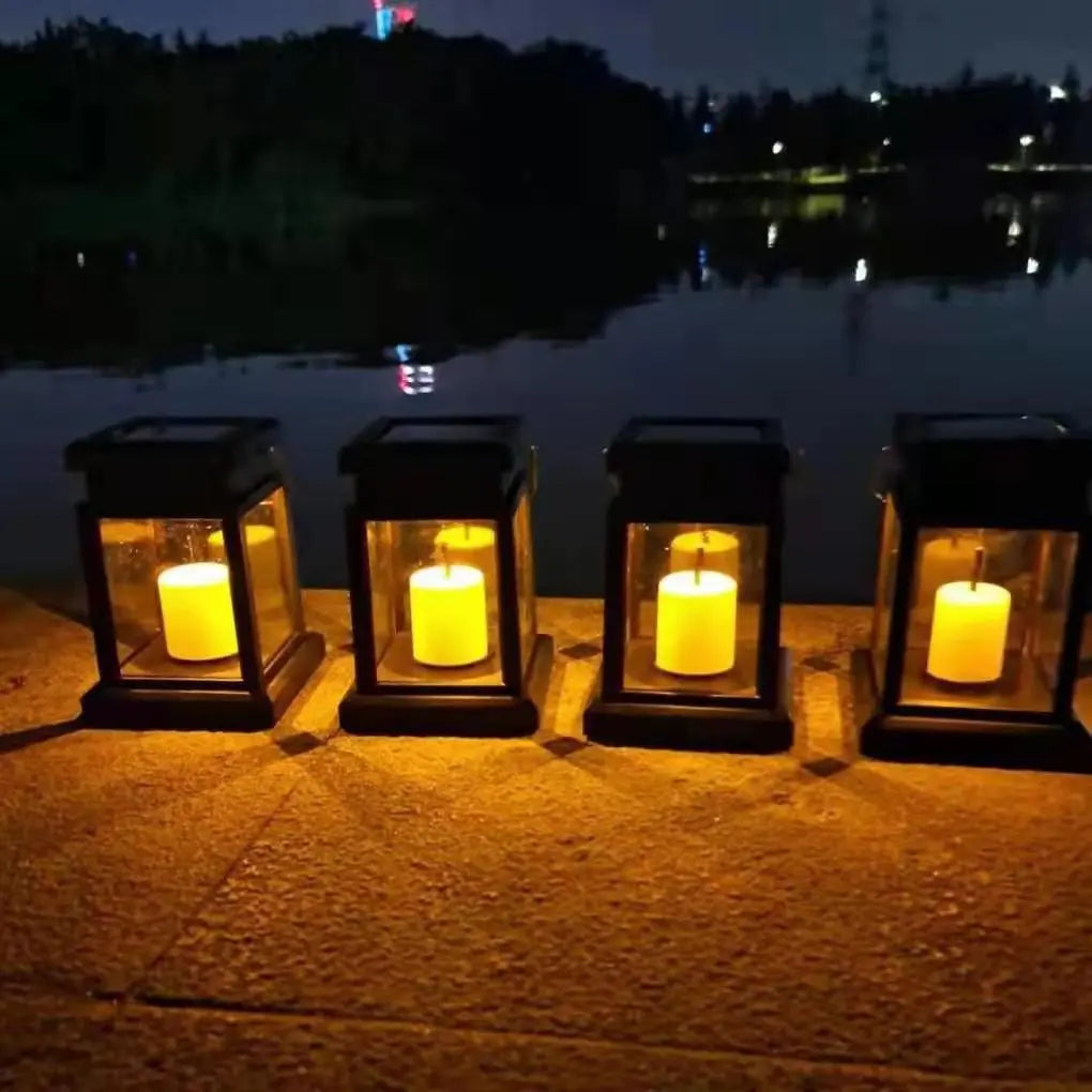 Brightguard Solar Hanging Lantern for Outdoor Decor
