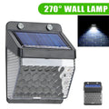 Solar Motion-Sensor Wall Light 30 LED 16W IP65 Waterproof