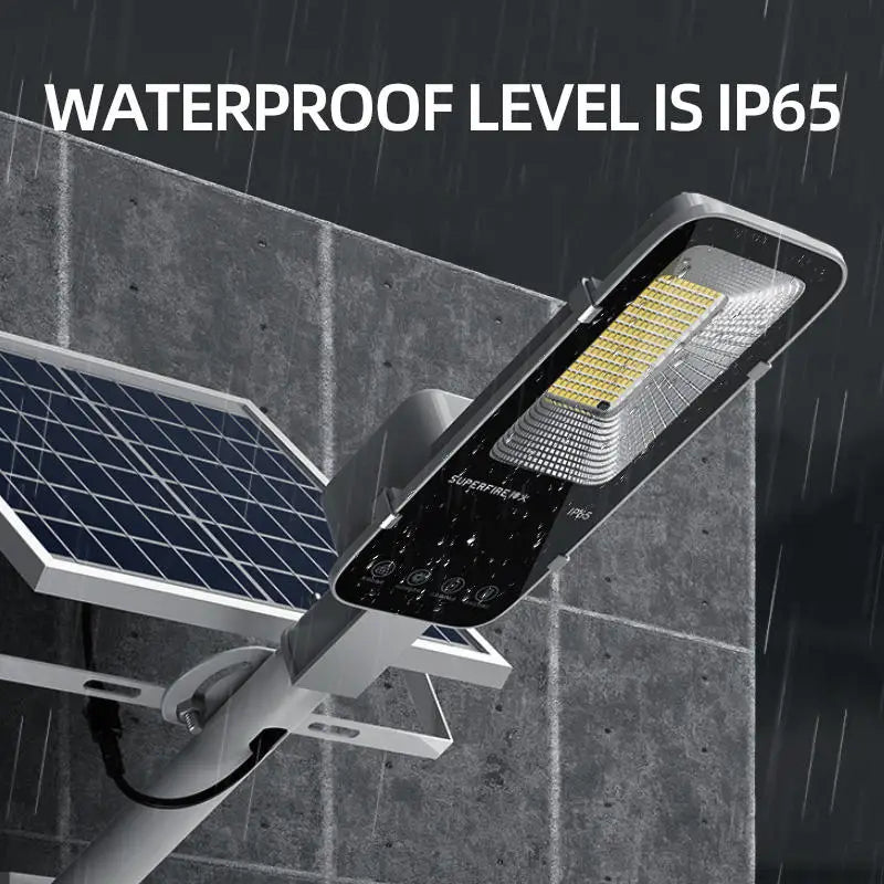 Brightguard 300W Outdoor Solar Street Light with 6000mAh Battery