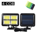 Brightguard Solar Motion Sensor Wall Light 100/120/128 LED Waterproof