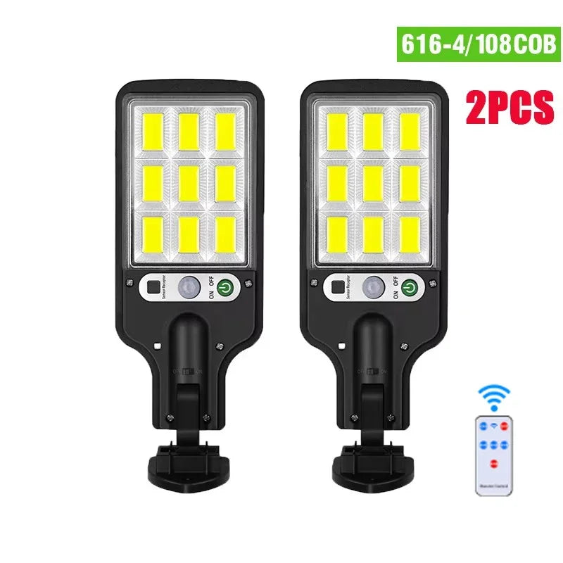 Solar Motion Sensor Light 300000LM Waterproof IP65