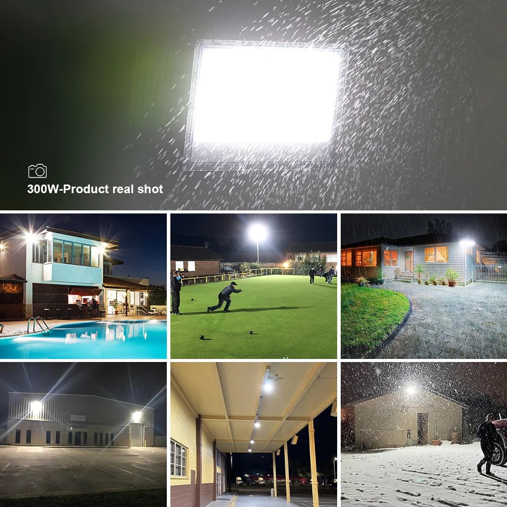 LED Floodlight 220V Outdoor IP66 Aluminum Security Light