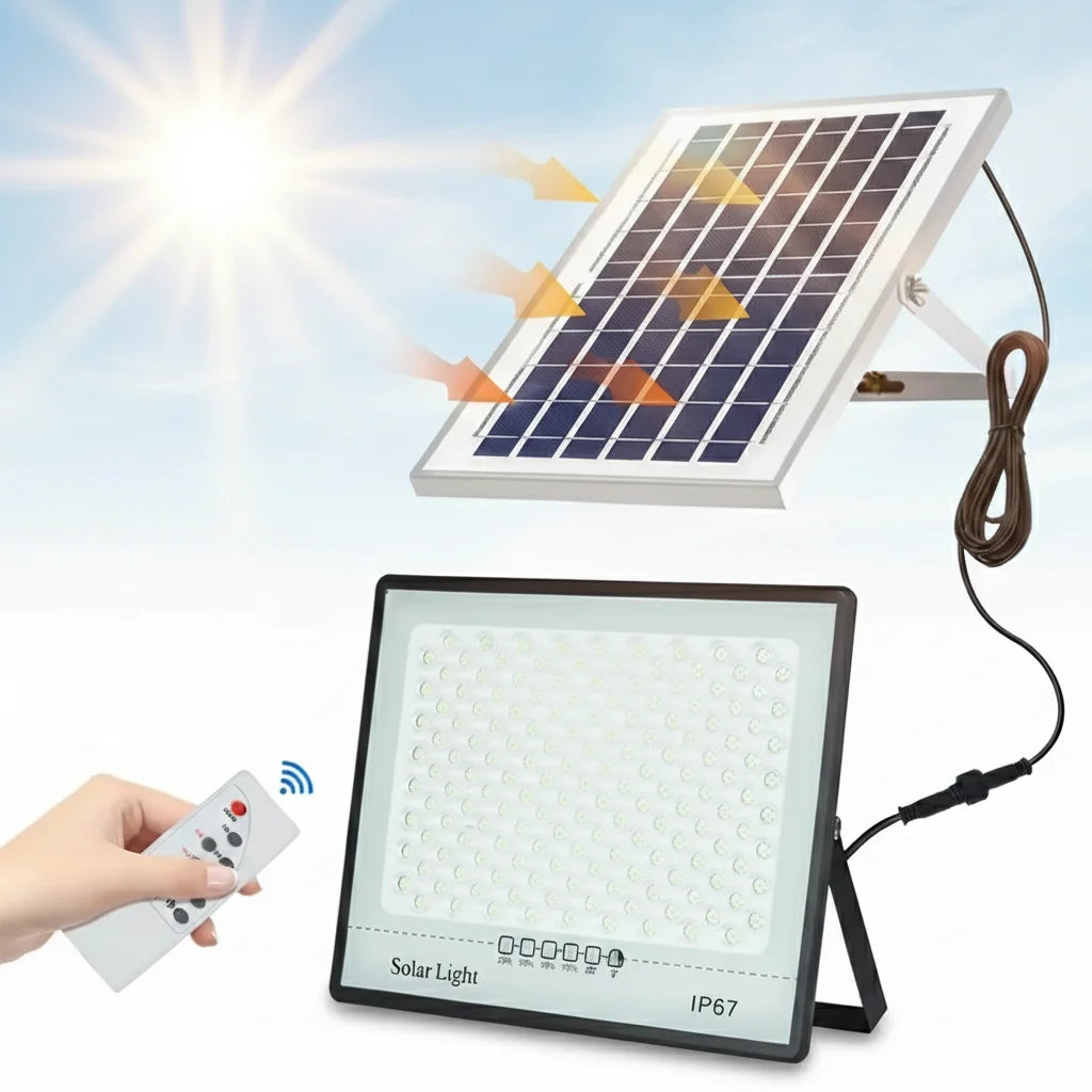 Brightguard Solar Garden Spotlight IP67 Waterproof Emergency Light