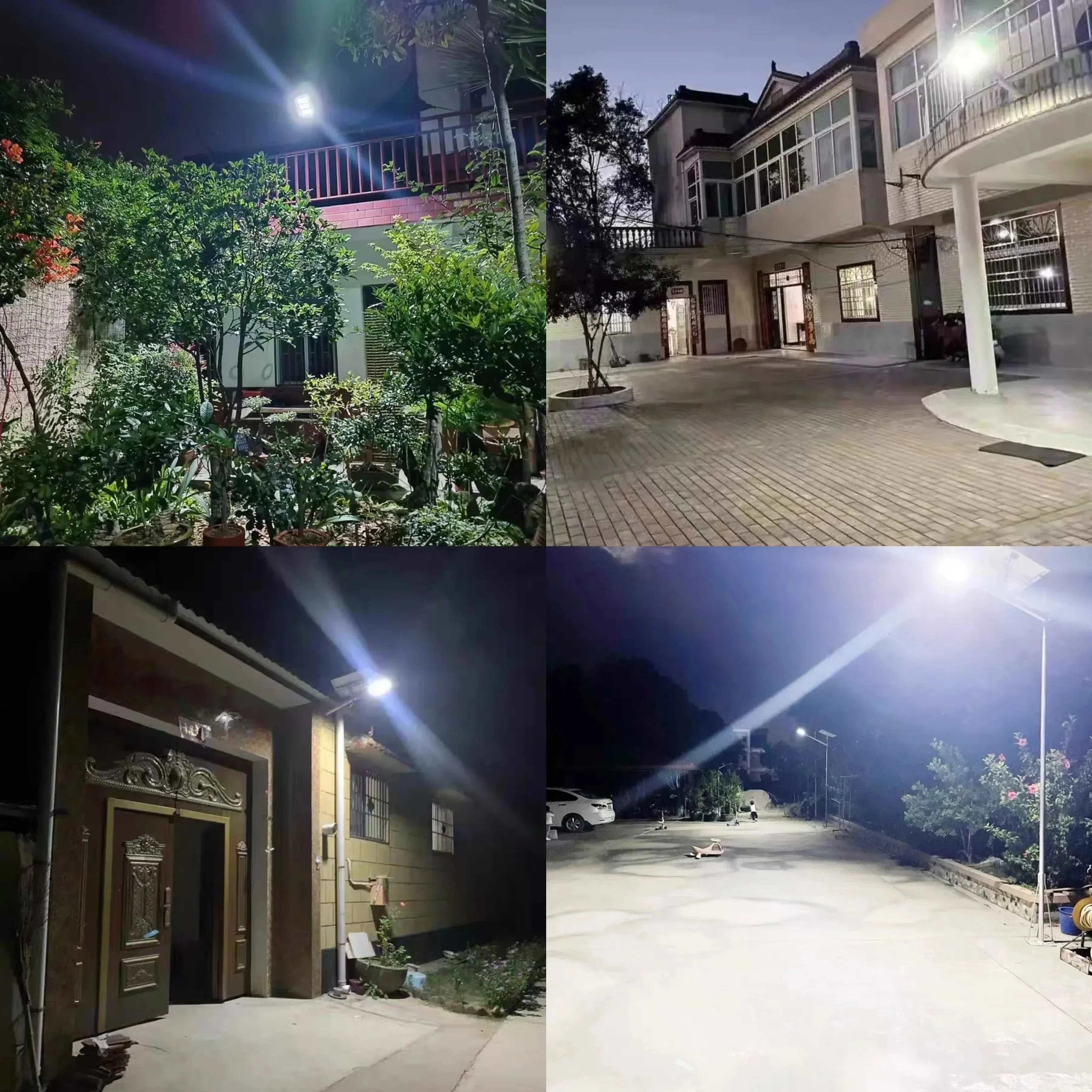 Solar Motion-Sensor Wall Lamp 15000LM IP65 Waterproof