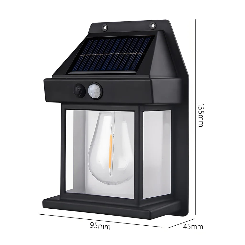 Brightguard Solar Motion-Sensor Wall Light IP65 Waterproof