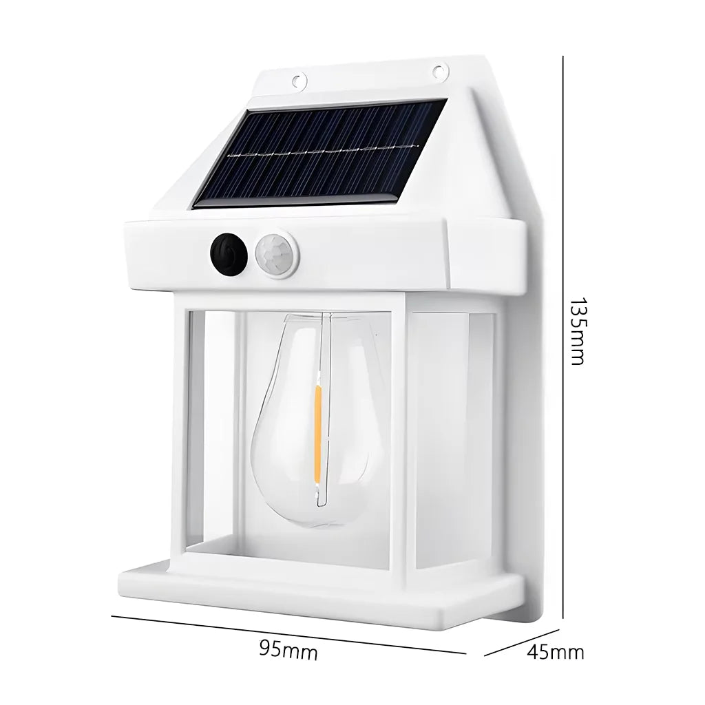 Brightguard Solar Motion-Sensor Wall Light IP65 Waterproof