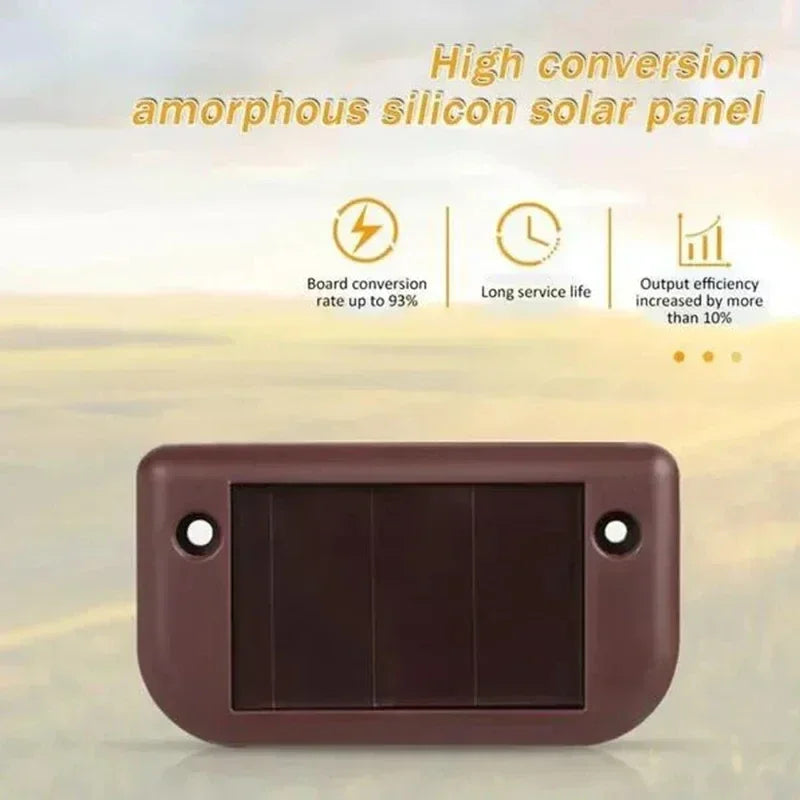 Solar LED Step Light Set for Outdoor Garden Deck