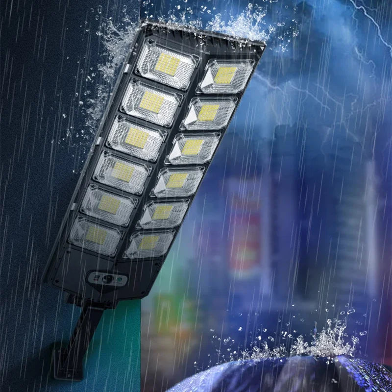 Solar Motion Sensor Garden Light Waterproof IP68
