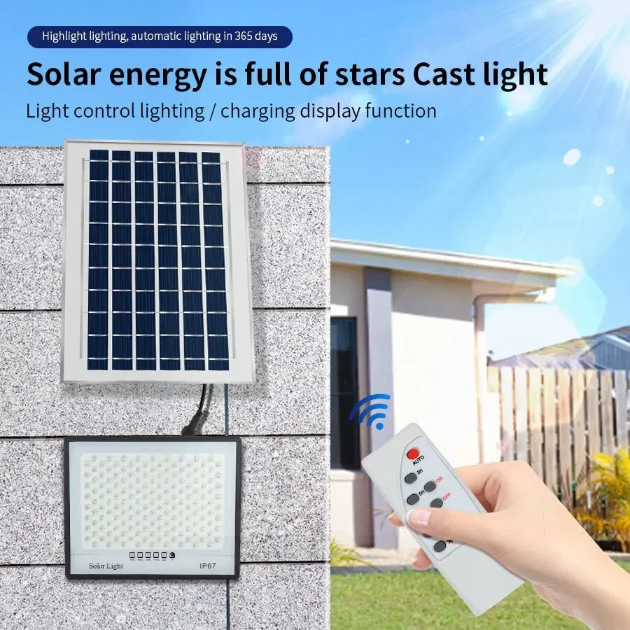 Brightguard Solar Garden Spotlight IP67 Waterproof Emergency Light